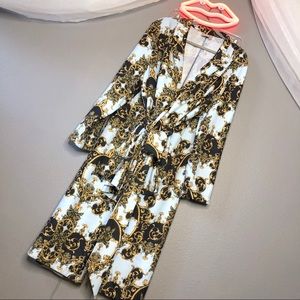 Matching ASOS suit! Relaxed blazer & wide leg pant